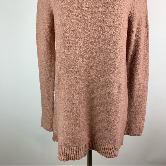 J. Jill Dusty Rose Funnel Neck Sweater Small - Picture 3 of 13